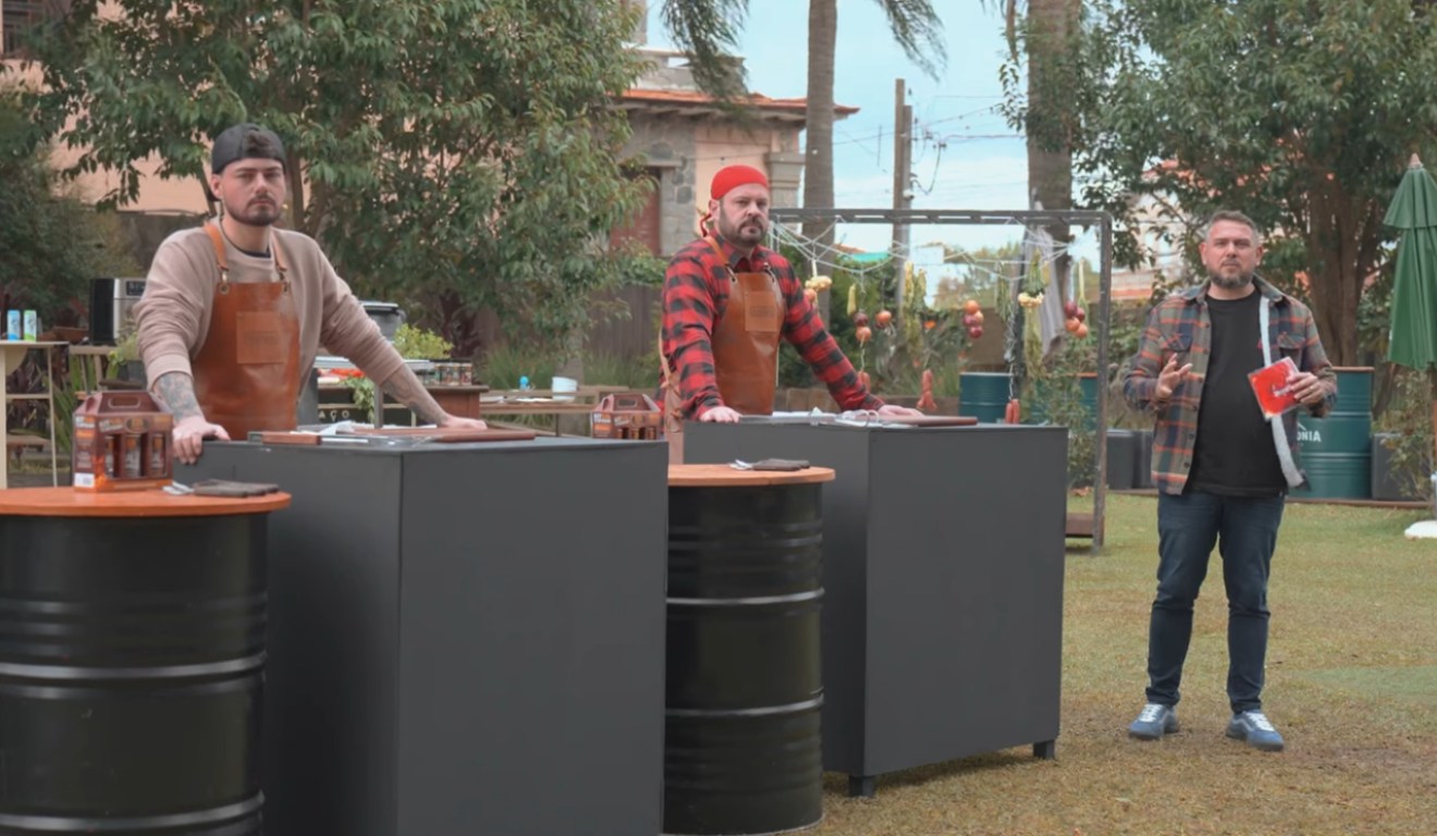 batalha mestres do fogo com Luiz Felipe Garcia e Ivo Neto