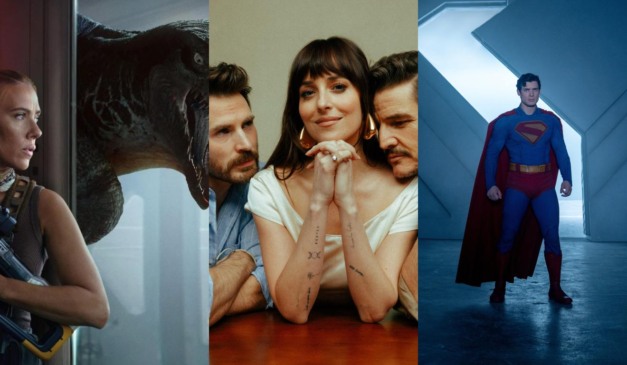 Colagem filmes que estreiam em julho.