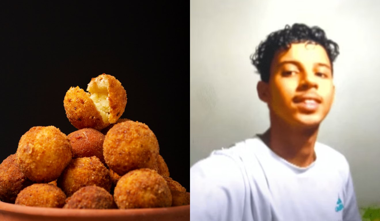 Colagem bolino e jovem.