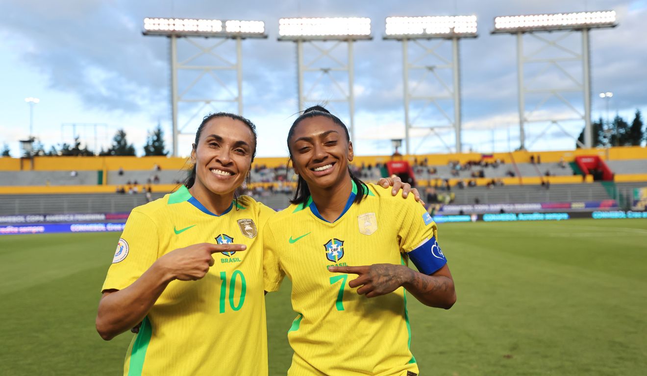 Kerolin foi a artilheira da Seleção na última partida com três gols marcados. (Foto: Lívia Villas Boas/CBF)