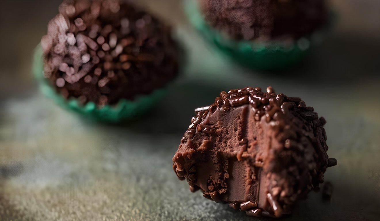 Brigadeiro Vegano.