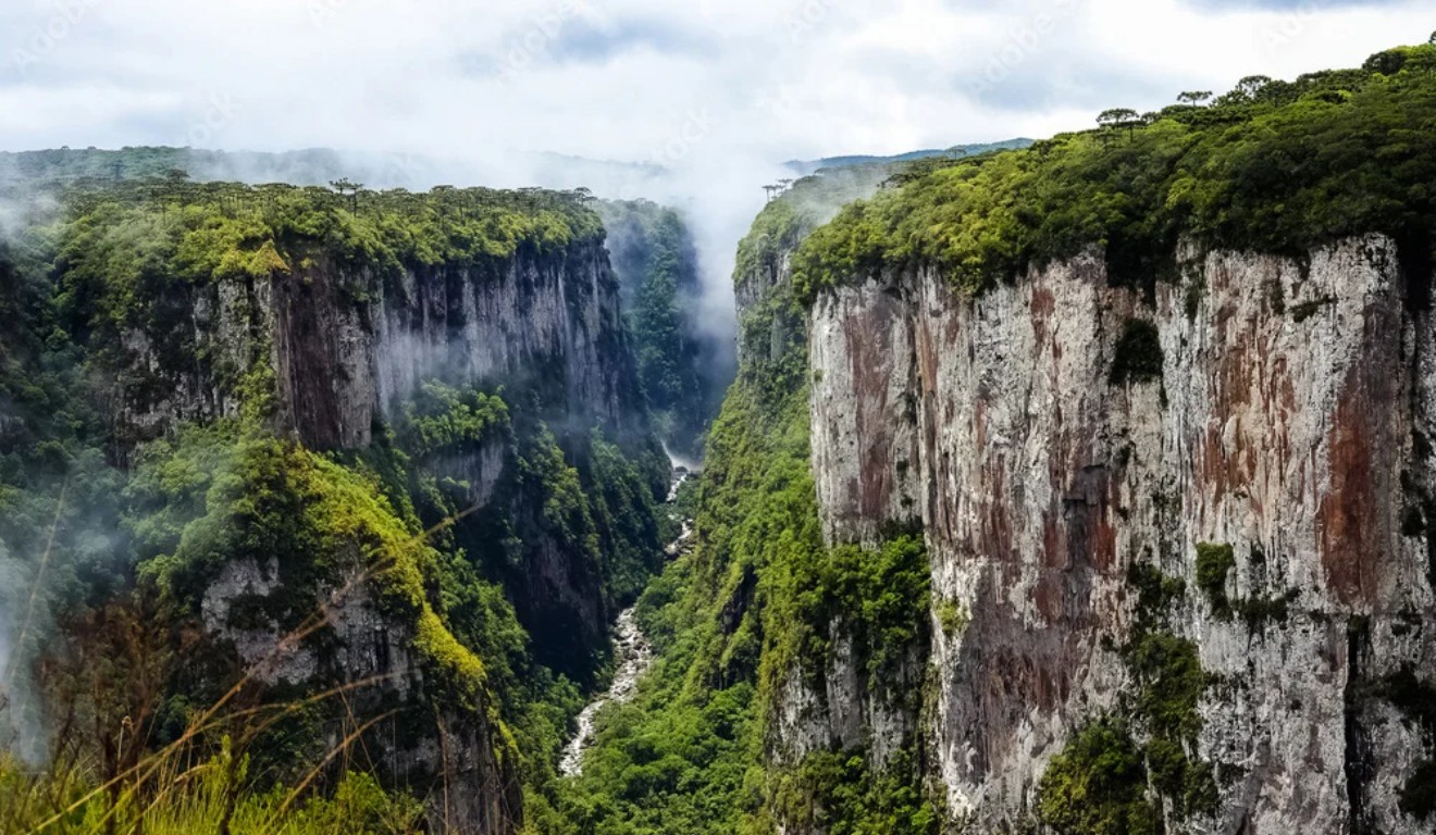 Cânion Fortaleza visto de perto