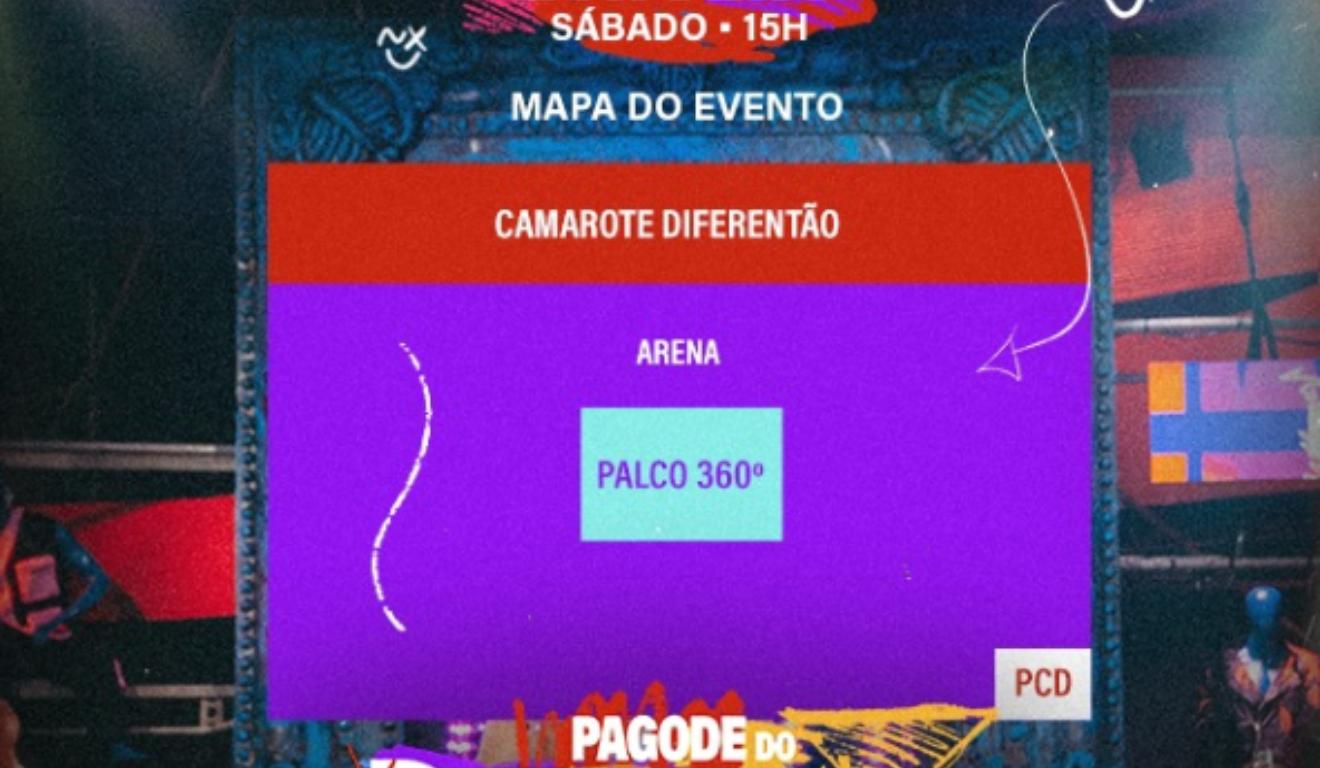 Mapa de show Dilsinho.