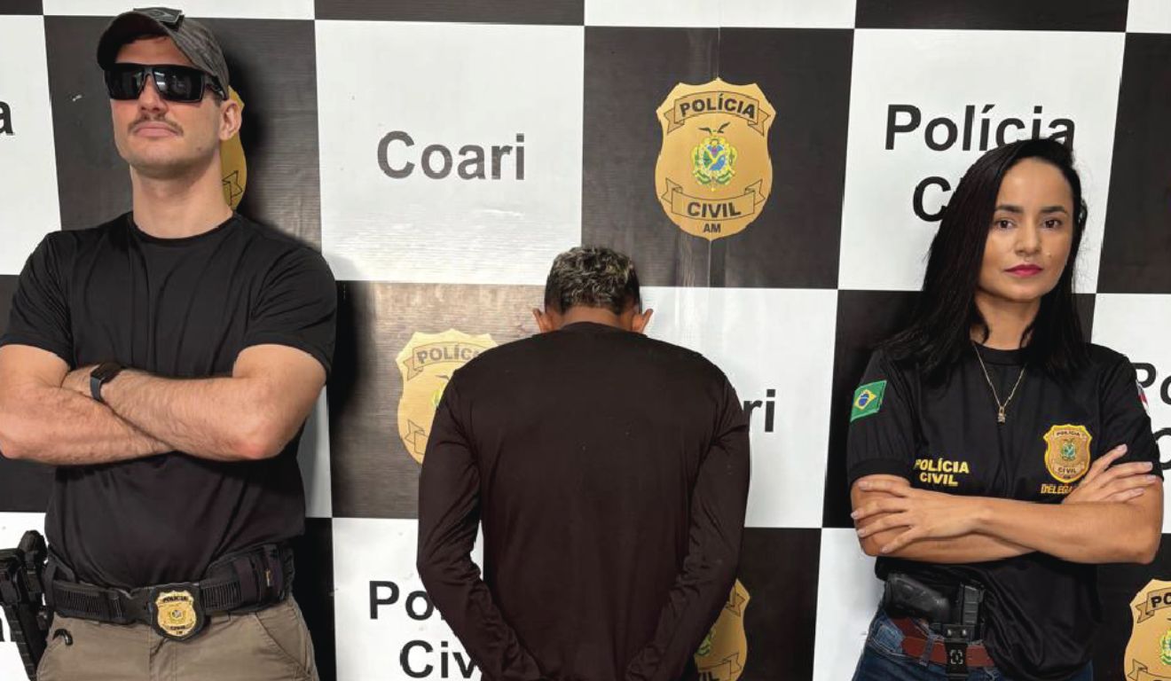 Homem é preso pela Polícia Civil após socar a barriga da namorada grávida