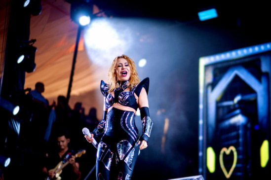 Joelma em show.