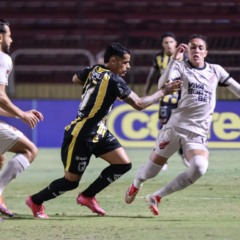 Lance de Volta Redonda x Athletico, pela Série B