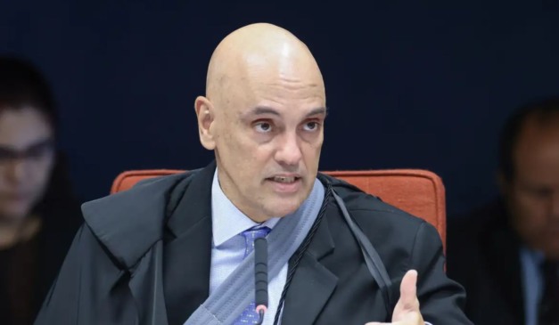Alexandre de Moraes, ministro do STF; Moraes ameaçou prender Jair Bolsonaro