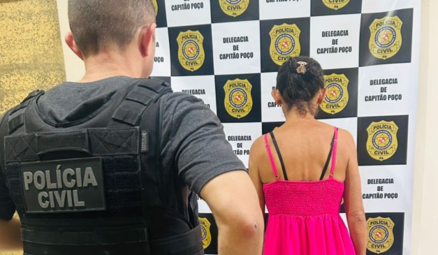 Mulher presa pela Polícia Civil do Pará; suspeita teria mantido idoso amarrado em banheiro por 4 dias