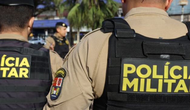 Agentes da Polícia Militar; Paraná divulgou dados de homicídios com números históricos