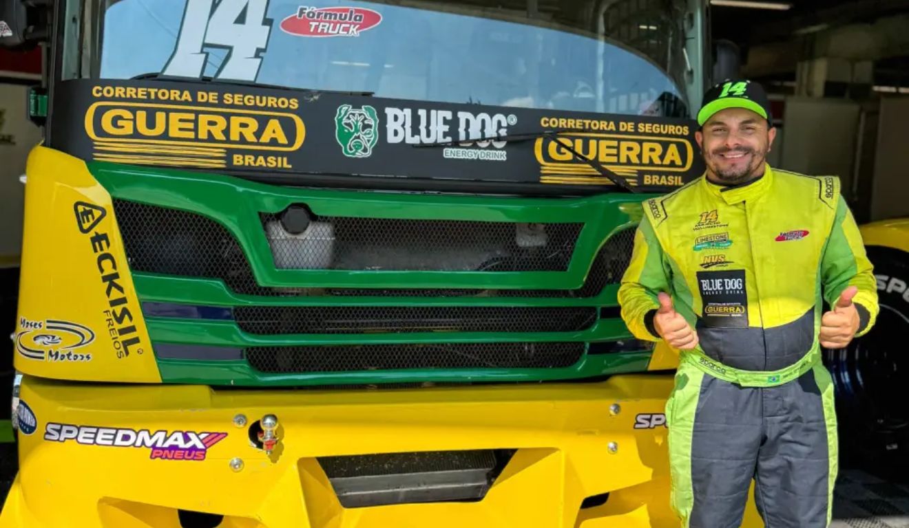 Márcio Limestone, piloto da Fórmula Truck morto em acidente com Camaro