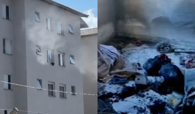 apartamento que adolescente ateou fogo