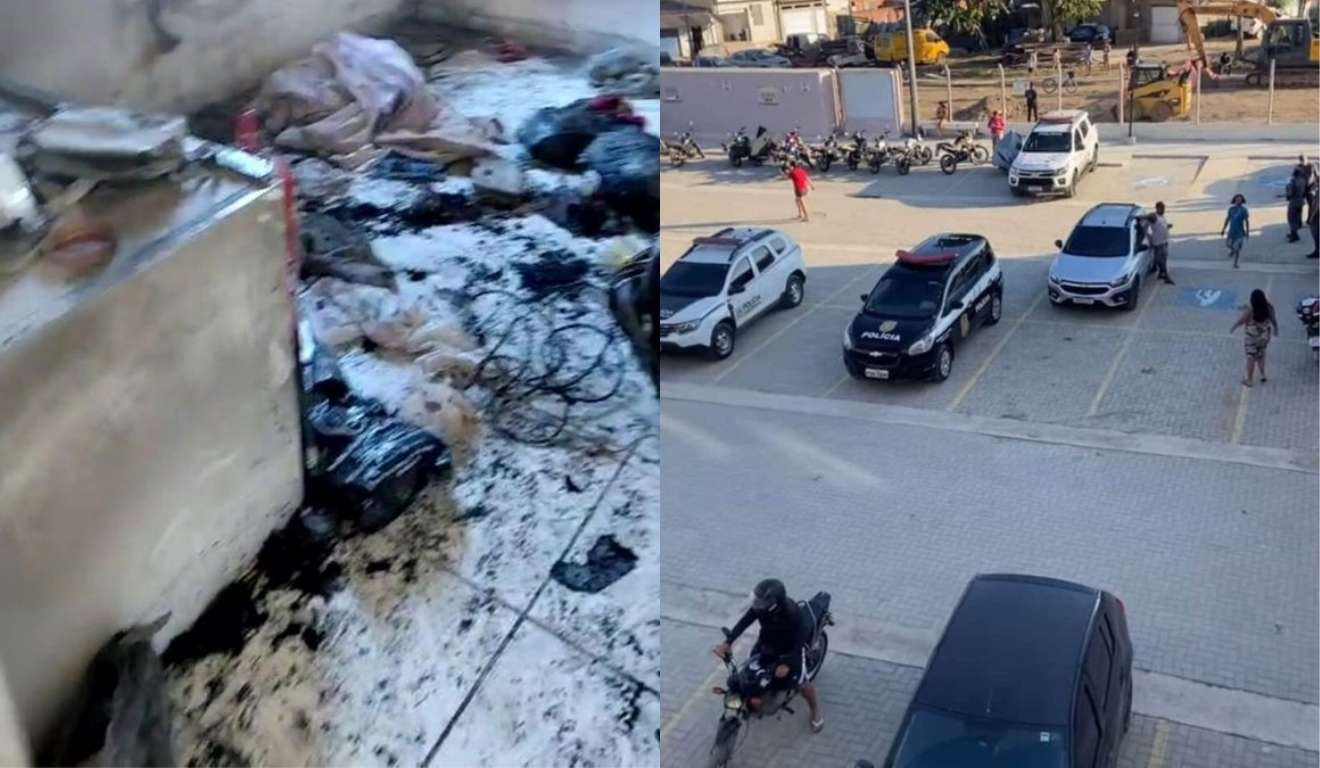 apartamento que adolescente ateou fogo