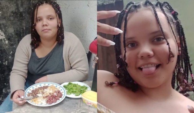 Adolescente Yara, que está desaparecida