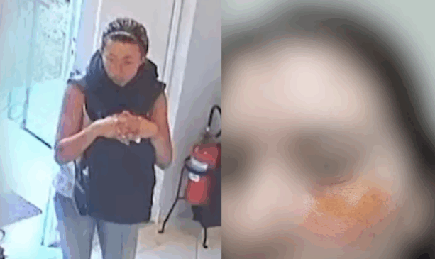 Mulher agressora de um lado e vítima de outro