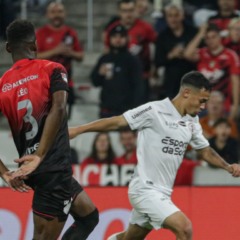 Partida acabou empatada em 1x1. (Foto: Reprodução/ Ferroviária)
