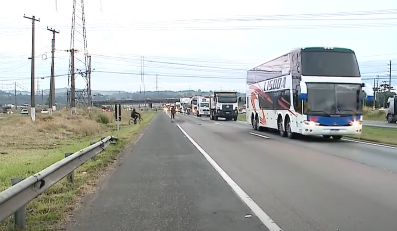 Atropelamento com morte no contorno sul