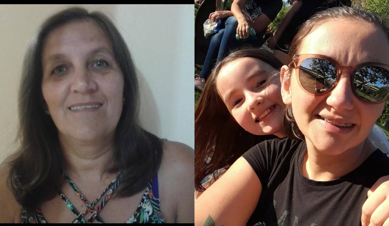 Avô, mãe e neta que morreram em acidente em SC