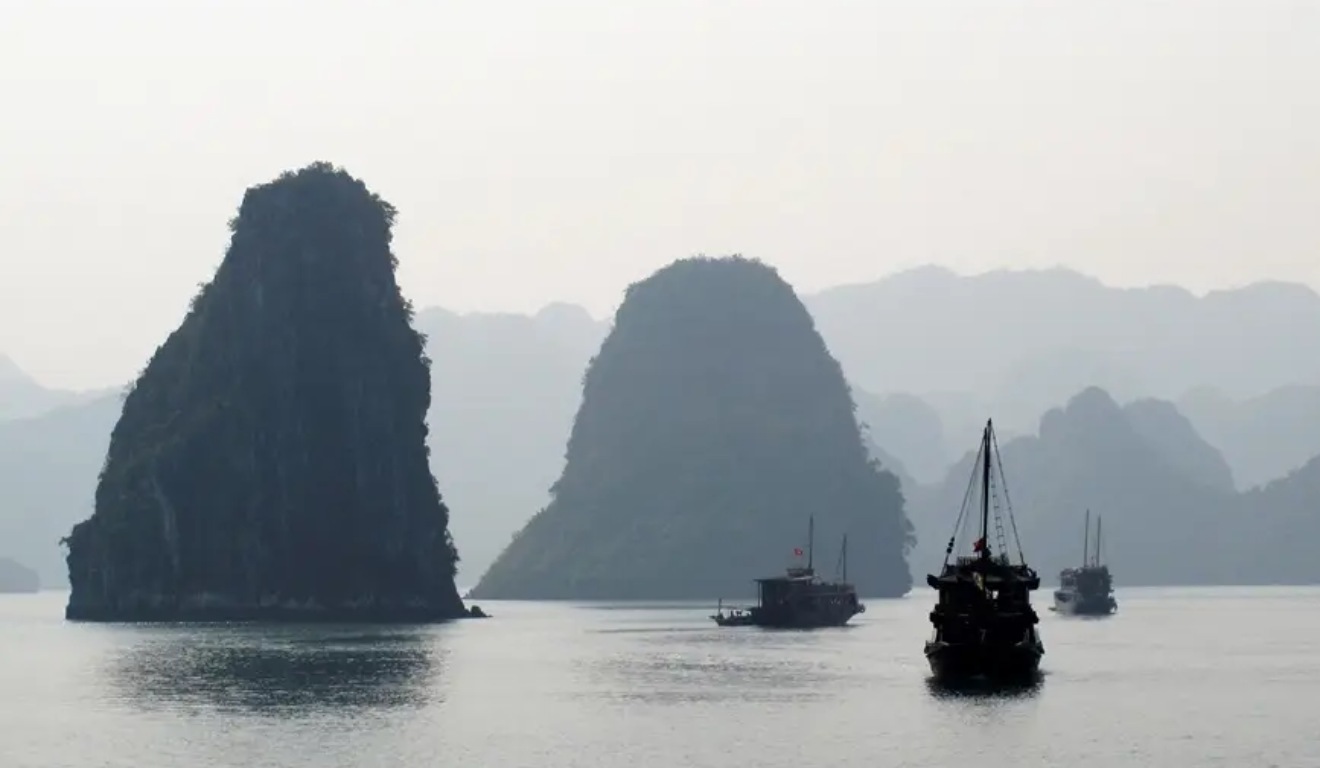 Região do acidente no Vietnã