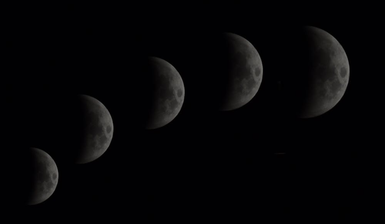 Imagem ilustrativa das fases da lua.