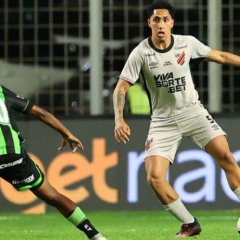 Athletico e América-MG se enfrentaram pela Série B 2025. (Foto: Duda Matoso/Athletico)