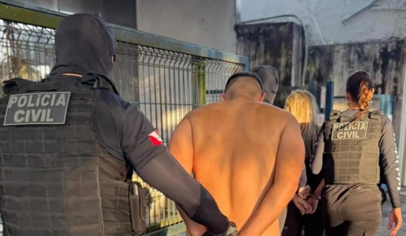 casal de pastores sendo preso