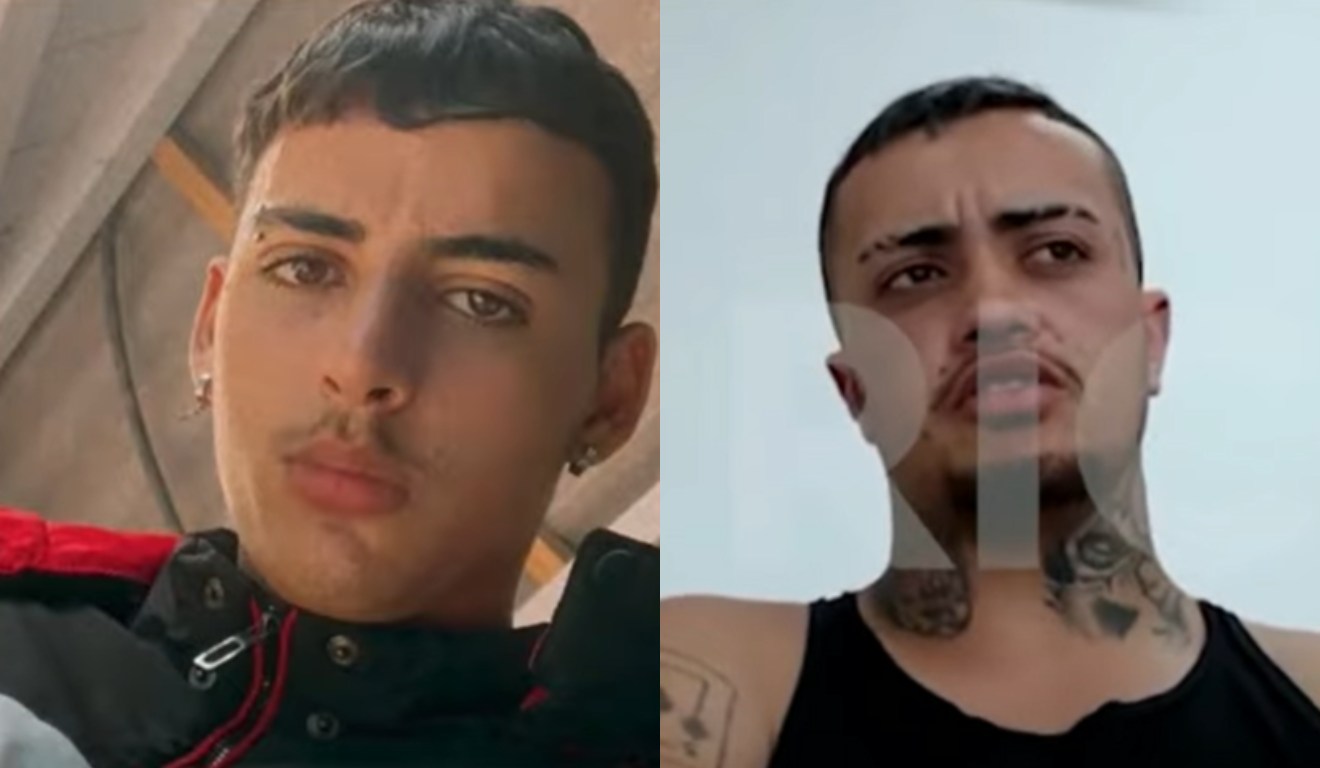 Caso Adrian: Adrian Rocha, a vítima (esquerda); Erik Vinicius, o suspeito (direita)