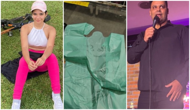 Caso Raíssa: Humorista usou sacola para cobrir a cabeça da jovem