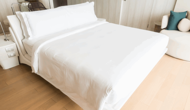 Imagem ilustrativa de uma cama.