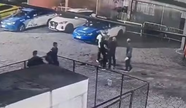 Câmeras de segurança de São Januário. (Foto: Reprodução/X)