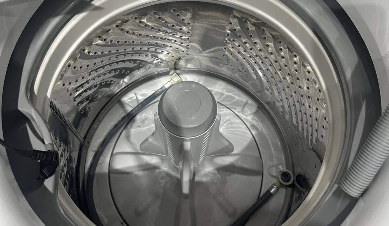 Imagem de ilustração de uma máquina de lavar roupas