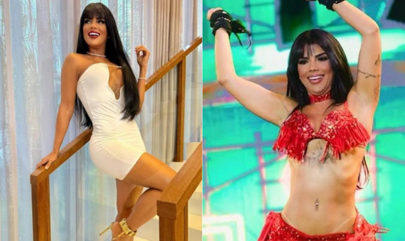 mulher de vestido branco