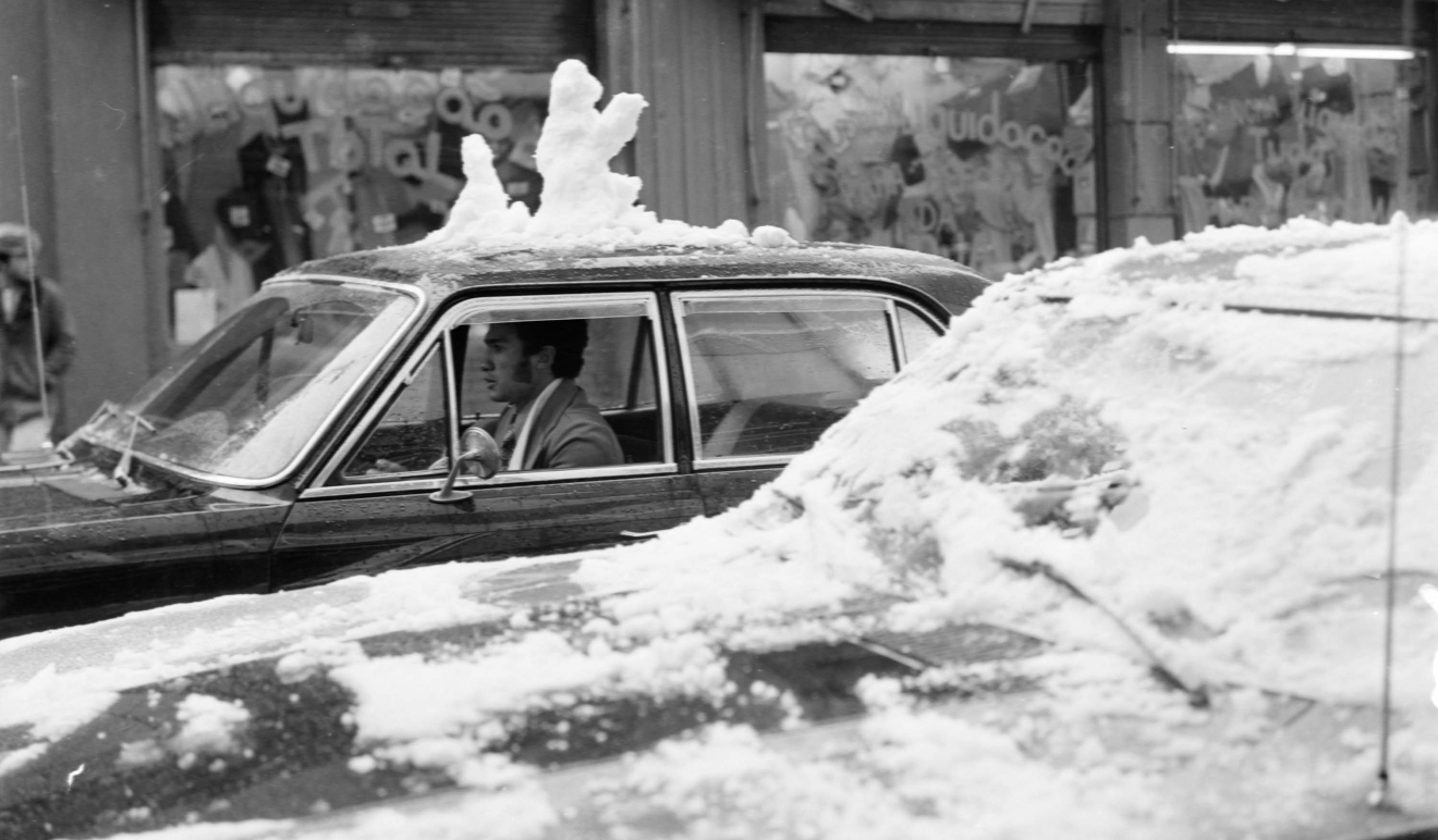 Dia de neve em Curitiba