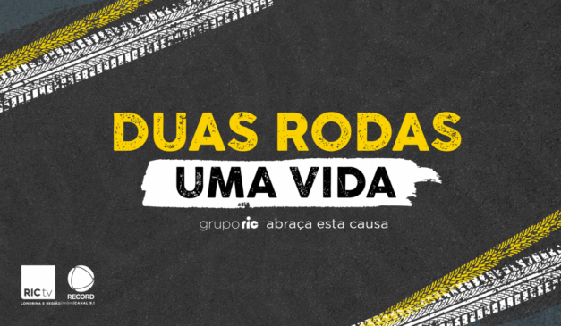 banner de divulgação da campanha "duas rodas, uma vida"