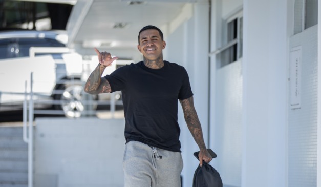 Dudu era jogador do Palmeiras. (Foto: Pedro Souza / Atlético-MG)