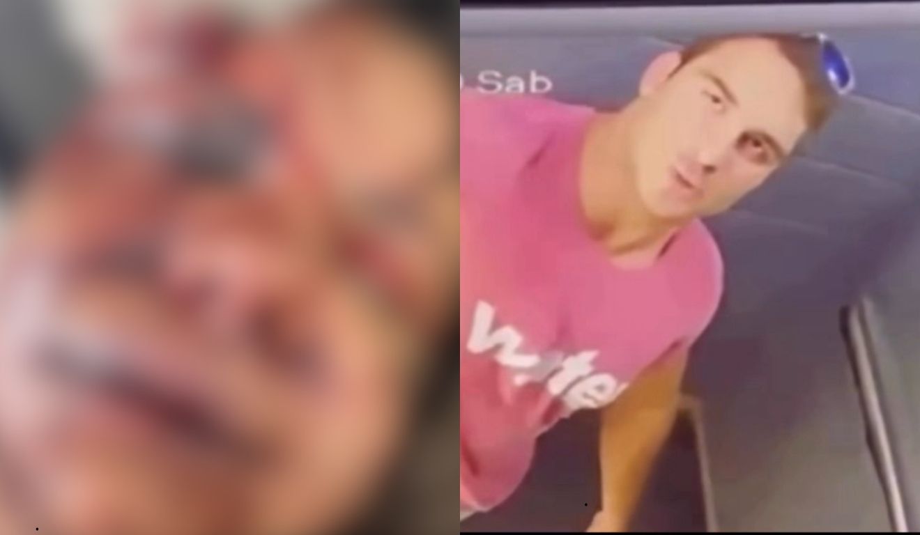 homem que espancou namorada no elevador