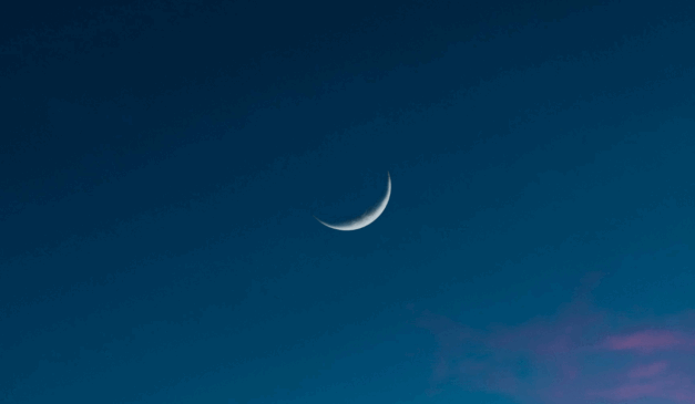 Imagem ilustrativa da lua nova.