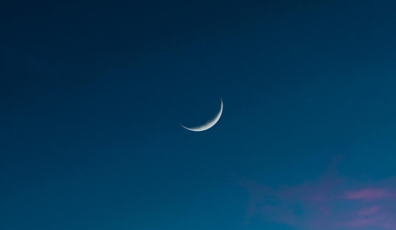 Imagem ilustrativa da lua nova.