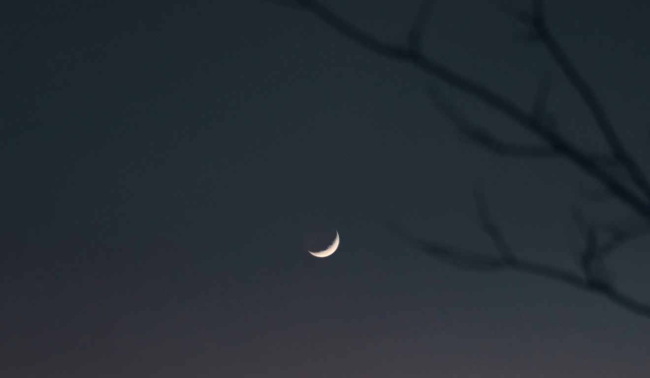 Imagem ilustrativa da lua nova.