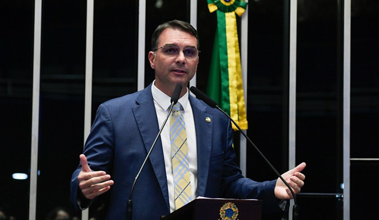 Flávio Bolsonaro, filho mais novo de Bolsonaro