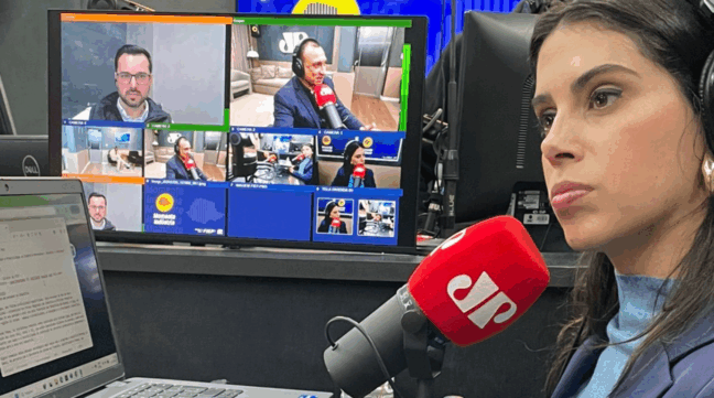 bastidores do programa Momento Indústria