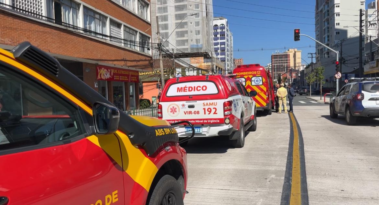 Bombeiros socorreram freira atropelada pelo biarticulado