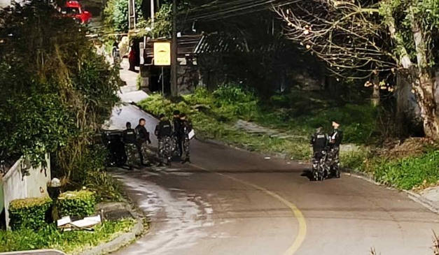 Local em que homem foi baleado pela polícia