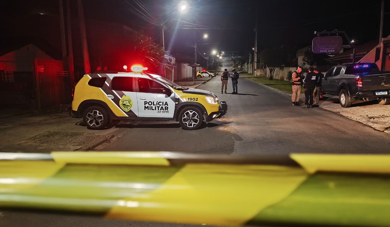 local onde o homem foi morto a tiros depois de brigar no bar