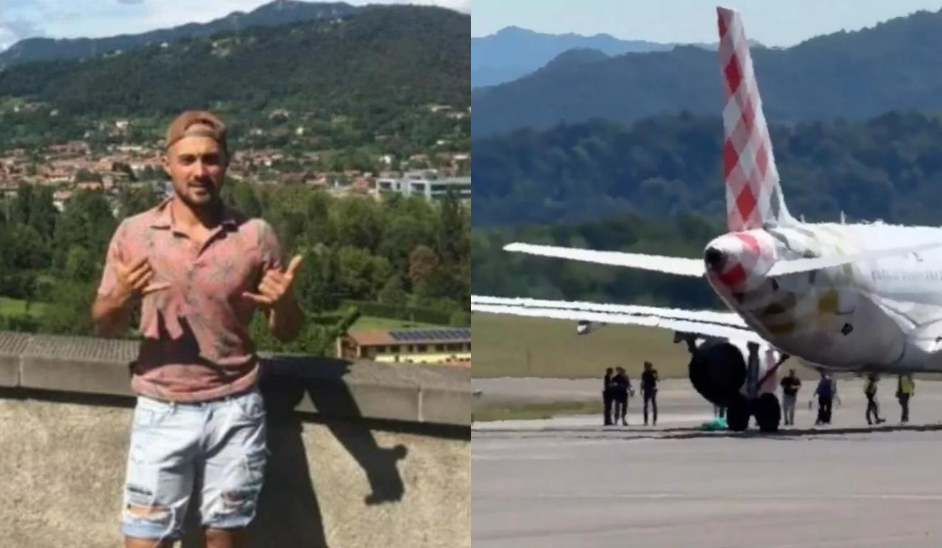 homem que morreu sugado por motor de avião