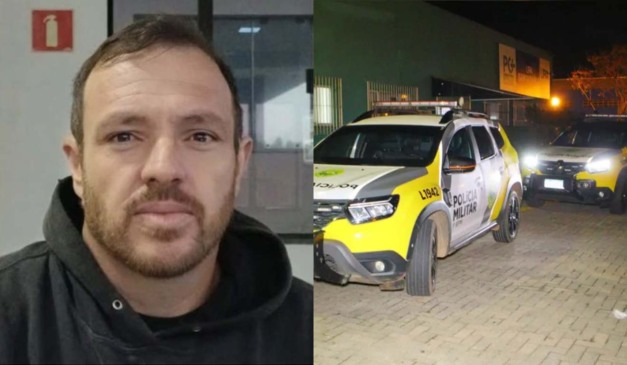 Homem morto a tiros em conveniência e local de crime ao lado com
