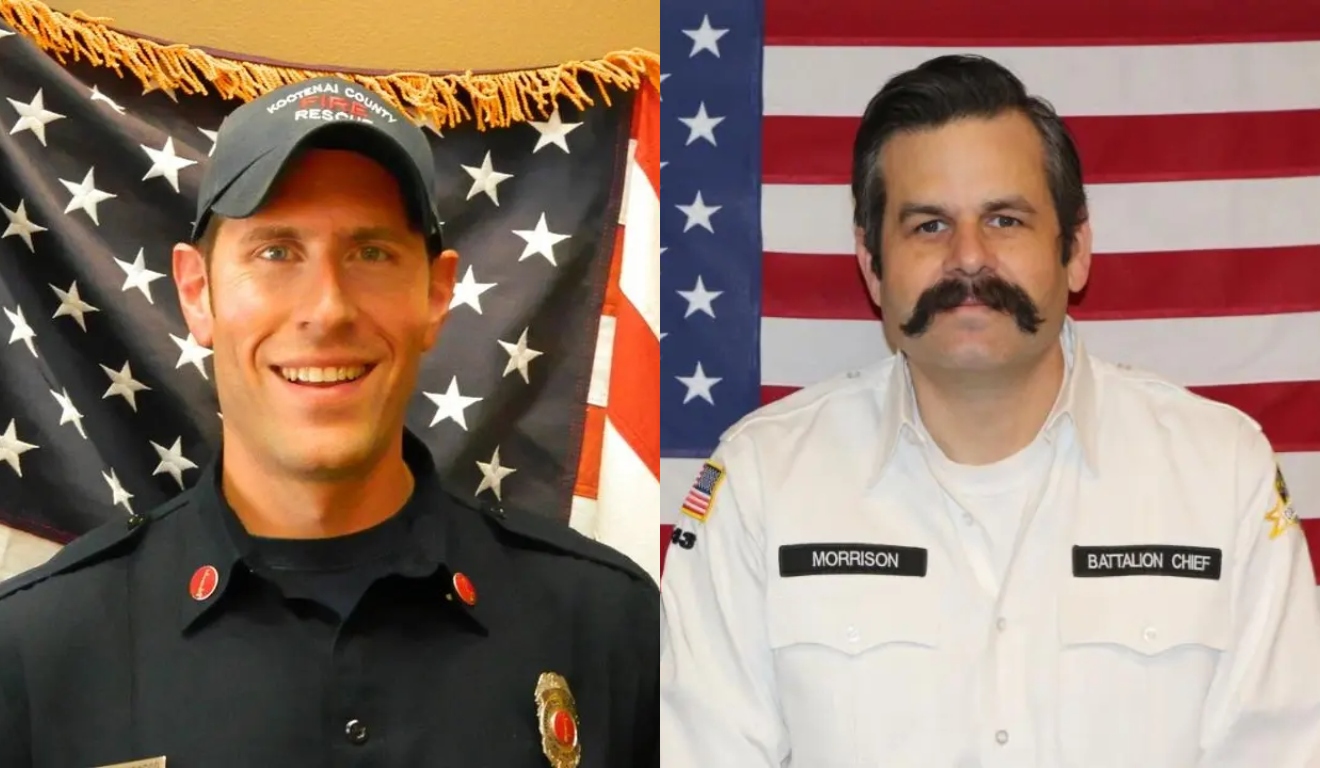 Bombeiros foram mortos durante uma emboscada do atirador