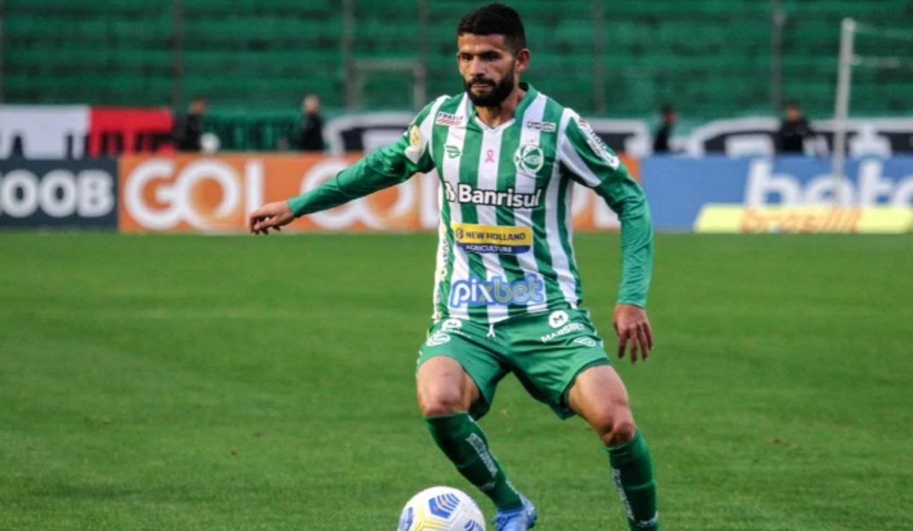 Jadson, volante do Juventude. (Foto: Fernando Alves/ Juventude)