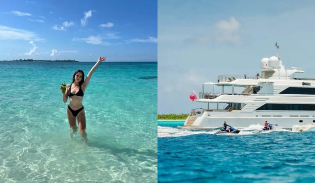 Jovem encontrada morta embarcação luxo aparece em foto no mar e no iate