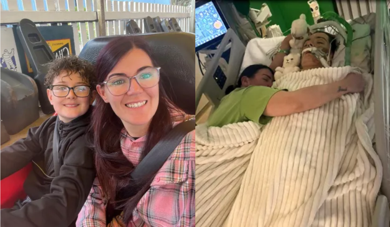 Imagem de Carly Calland e Jacob Calland.