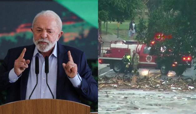 Presidente Lula em discurso